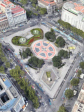 Plaça de Catalunya, Google Earth