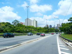 Straßen von Sao Paulo