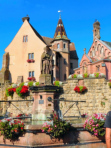 Eguisheim, Burg und St. Leo Kapelle