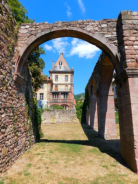 Munster, Storchenturm, Ruinen vom Kloster St. Gregor