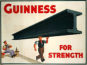 Guinness-Bier Werbung