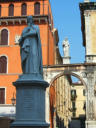 Verona, Dante-Denkmal