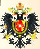 Kleines Wappen der Österreichisch-Ungarischen Monarchie bis 1915