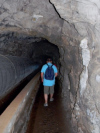 Levada Wanderung, Tunnel
