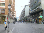 Einkaufsstraße in Salerno