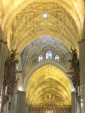 Kathedrale Deckengewölbe