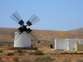 Windmühle bei Tefia, Ecomuseum
