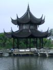 Quanfu Tempel - Pavillon