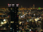 Aussicht über Osaka bei Nacht