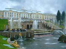 Peterhof, großer Brunnen