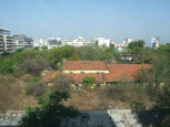 Hyderabad - Aussicht vom Hotelzimmer
